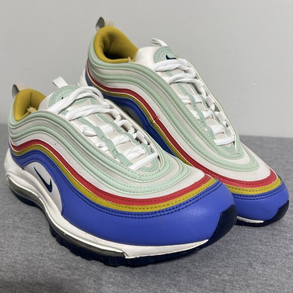 Nike Air Max 97 Sneakers Mens 11 Summit Obsidian Sapphire Shoes DH5724 100‎ main image 16